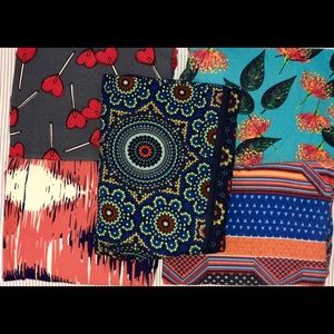 LuLaRoe EUC Leggings LOT - Tall & Curvy 5 pr